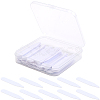 PVC Tab Collar for Clergy Shirt AJEW-CN0005-17B-1