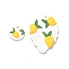 Handmade Polymer Clay Pendants Sets CLAY-B003-07-1