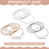 18 Strands 3 Colors Spring Bracelets TWIR-LP0001-01-2