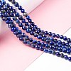 Natural Lapis Lazuli Beads Strands X-G-F561-5mm-G-4