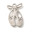 201 Stainless Steel Pendants STAS-R136-16P-1