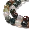 Natural Indian Agate Beads Strands G-E571-24A-4