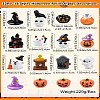 32Pcs 16 Styles Halloween Resin Display Decorations DJEW-CJ0001-04-8