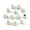 Plating Acrylic Beads OACR-N140-01C-L-1