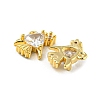 Brass Charms KK-D090-03G-2