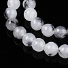 Dyed Natural White Jade Beads Strands G-T140-4mm-A02-4