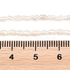 Natural Cultured Freshwater Pearl Beads Strands PEAR-D003-01D-01-5