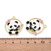 Alloy Enamel Pendants ENAM-T021-78A-G-3