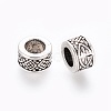 Tibetan Style Alloy European Beads X-LF8485Y-1