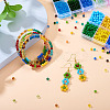 1990Pcs 20 Styles Transparent & Opaque Colours Glass Seed Beads SEED-TA0001-42-7