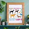 Plastic Reusable Drawing Painting Stencils Templates DIY-WH0172-302-5