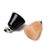 Natural Mixed Gemstone Pendants G-D366-02P-2