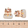 Alloy Enamel Pendants ENAM-I061-01KCG-06-3