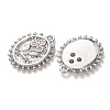 Brass Micro Pave Cubic Zirconia Pendants KK-A295-10P-2