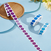 3 Rolls 3 Colors Paper Stickers AJEW-LP0002-84C-1