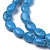 Synthetic Turquoise Bead Strand G-Z006-A37-2