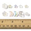 122Pcs 8 Styles Electroplate Transparent Glass Beads Sets EGLA-FS0001-51-5