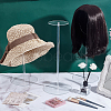 3 Sets 3 Styles Acrylic Storage Hat Racks ODIS-PH0001-84-4