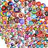 280Pcs 4 Styles Flat Back Glass Cabochons GGLA-SZ0001-32-10