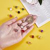 12Pcs 12 Styles Natural & Synthetic Gemstone Charms G-SZ0002-13-3