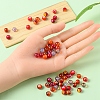 10 Style Spray Painted & Drawbench Transparent & Baking Paint Glass Beads GLAA-YW0001-26D-8
