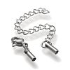 Tarnish Resistant 304 Stainless Steel Curb Chain Extender STAS-K195-29P-014-2