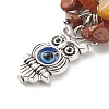 Chakra Natural Gemstone Chip Bead Keychain KEYC-JKC00415-02-4