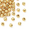 SHEGRACE Brass Round Beads XGRPCU042-293G-1