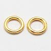 Alloy Closed Jump Rings PALLOY-P119-04G-1