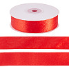 1 Roll Imitation Leather Polyester Ribbon LC-TA0001-02E-1