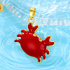 Brass Enamel Pendants KK-K305-04G-1