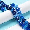 Natural Banded Agate/Striped Agate Beads Strands G-E605-A02-03B-2