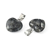 Natural Larvikite Pendants G-Q371-14-3