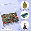 40Pcs 10 Styles Alloy Enamel Chandelier Component Links FIND-CJ0001-81-3