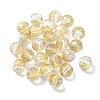 AB Color Plated Glass Beads EGLA-P059-02A-AB18-1
