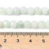 Natural Myanmar Jadeite Beads Strands G-M454-A01-6mm-5