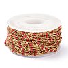 Ion Plating(IP) 304 Stainless Steel Enamel Curb Chains CHS-P013-01G-04-3