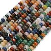 Natural Mixed Gemstone Beads Strands X-G-B189-A01-5x8mm-2