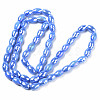 Electroplate Glass Beads Strands EGLA-S194-15A-A-2