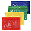 4Pcs 4 Colors Oxford Cloth with Alloy Pen Cases for 3-Ring Binder AJEW-CP0008-01-1