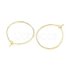 SHEGRACE Brass Hoop Earring Findings XGRPCH295-217G-1