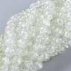 8MM Clear Crackle Glass Round Beads Strands for DIY Jewelry X-CCG-Q001-8mm-01-1