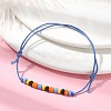 Glass Seed Braided Bead Braclet BJEW-JB09781-2