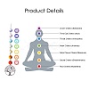 Chandelier Suncatchers Prisms Octogon Glass Chakra Hanging Pendant AJEW-G025-C02-2