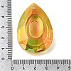 Electroplated Glass Pendants X-GLAA-G122-07A-3