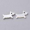 Puppy Natural Freshwater Shell Beads SHEL-T007-34-2