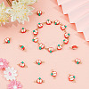 100Pcs Polymer Clay Connector Charms CLAY-DC0001-01-6