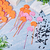 50Pcs Plastic Hang Tag Fasteners FIND-TA0010-37-5
