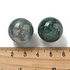 Natural Indian Agate Round Ball Figurines Statues for Home Office Desktop Decoration G-P532-02A-12-3
