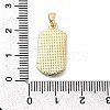 Brass Enamel Pendants X-KK-P336-14G-02-3